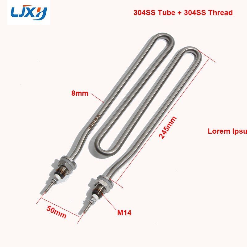 M Type Water Heating Element M14 Thread 2kw 220V 380V 110 V Heating Pipe 1  Piece | eBay