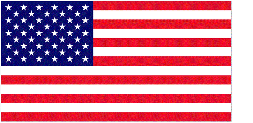 BECC Cotton Flags: USA National Flag for Model Boats, Dioramas & Railways - Picture 1 of 3