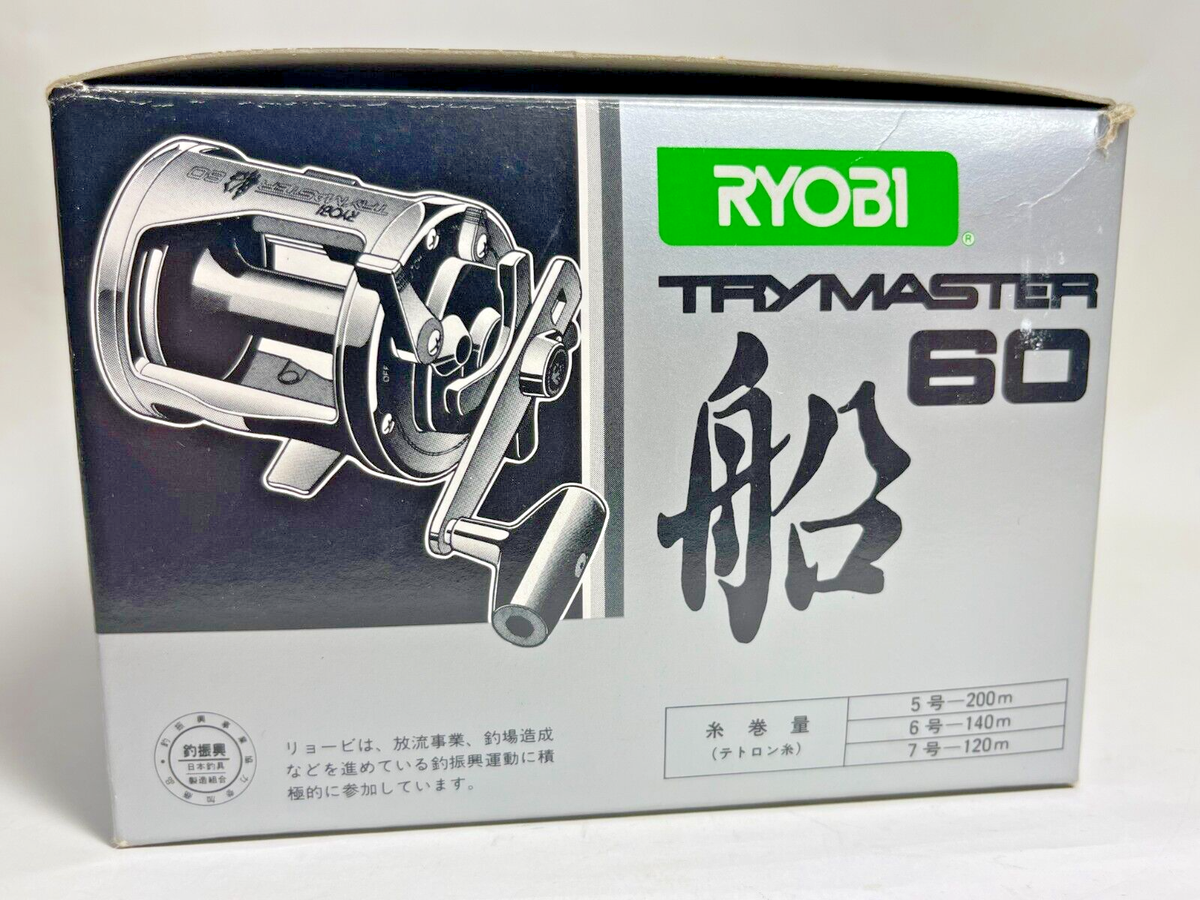 RYOBI TRYMASTER FUNE 60 Boat fishing Bait Reel | eBay