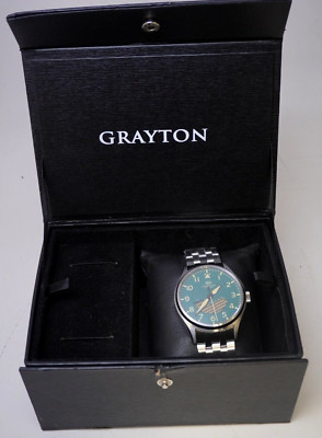 harbinger MA4 Marauder watch - GREEN DIAL
