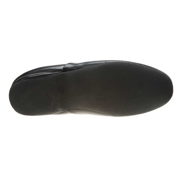 Men's L.B. Evans Duke Opera 2751 Black Leather Slipper eBay