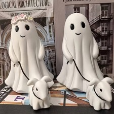 5.9/9.8in Goblin And Ghoul Ghost Walking Dog ...
