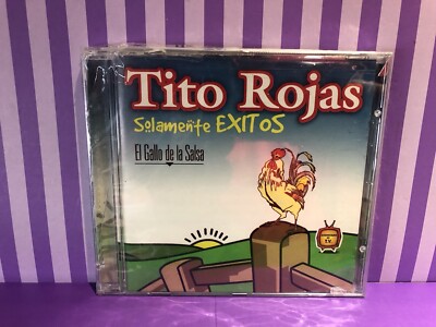 SUPER RARE NEW SEALED CD TITO ROJAS SOLAMENTE EXITOS EL GALO DE LA SALSA READ