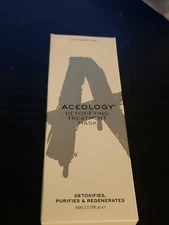 Aceology Detoxifying Treatment Mask Full Size 2.19oz, 65ml  Sealed