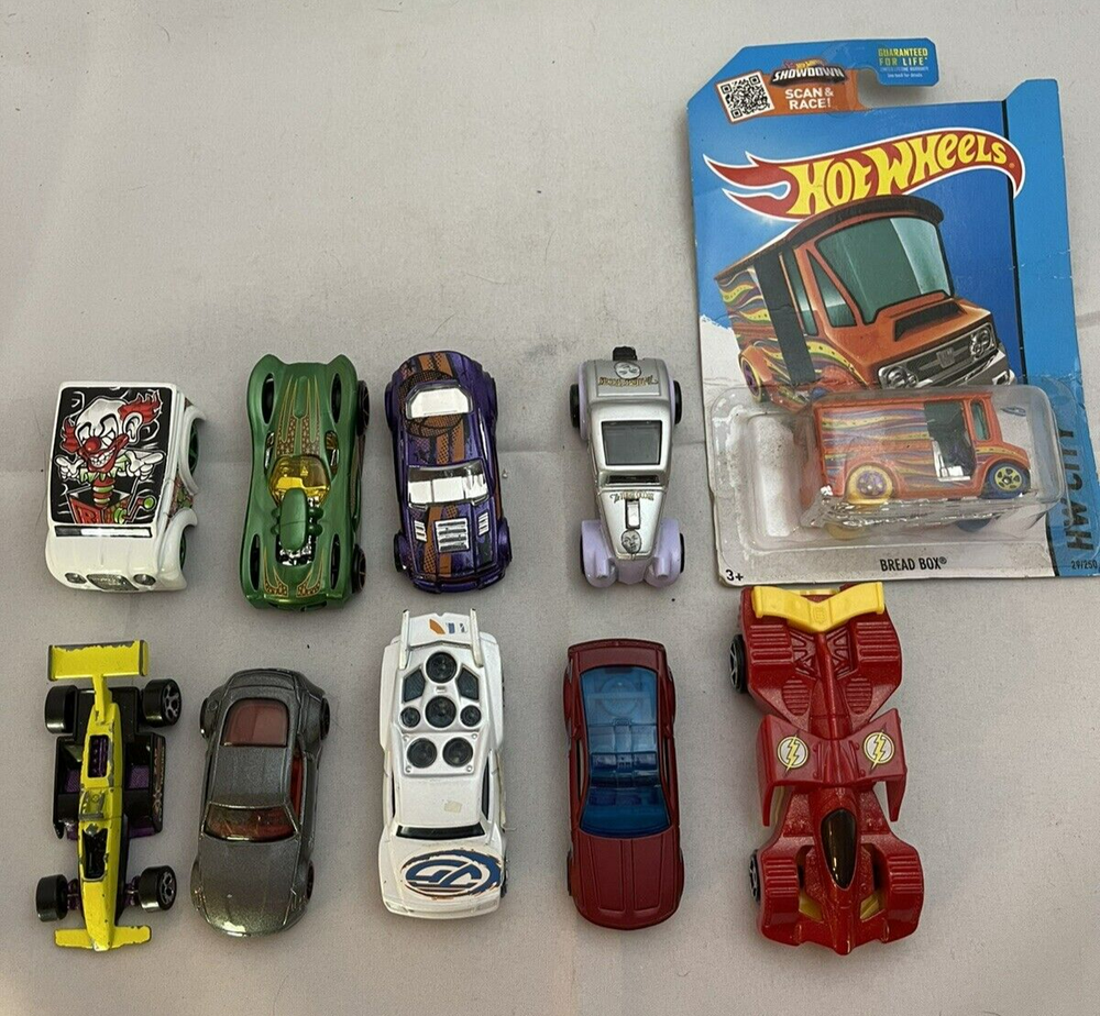 Hot Wheels Cars Lot 10 Loose cars See Pics For Models.