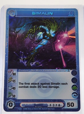 Chaotic card : Simalin Promo MAX E,C beyond The Doors 1st Edition Creature MINT