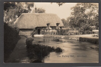 Postkarte New Alresford bei Winchester Hampshire Wassermühle Fulling Mill 1931 RP