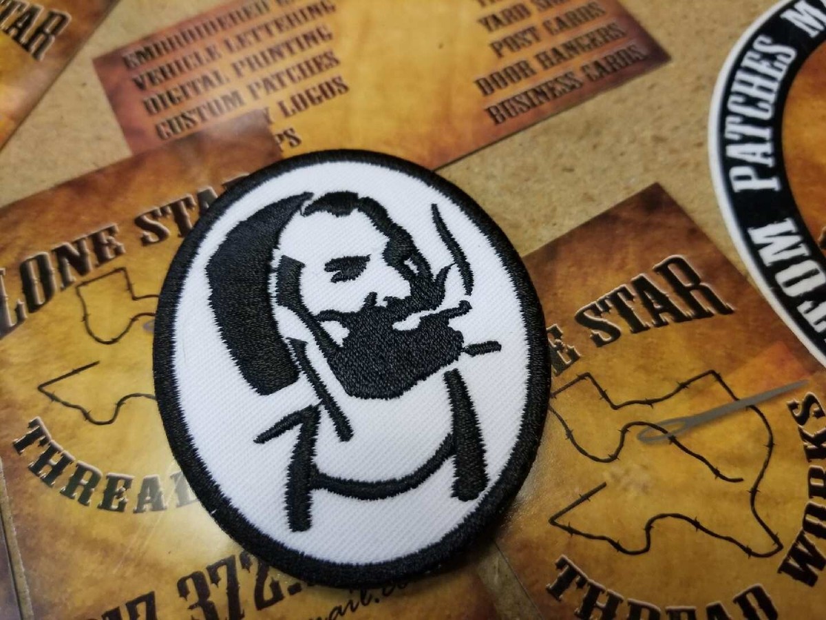 EMBROIDERED ZIG ZAG MAN PATCH (Please Read Ad)) | eBay