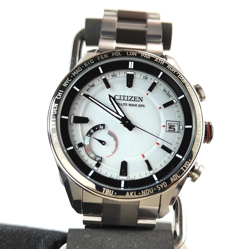 Citizen Watch Attesa Eco Drive GPS F150 Act Line Cc3085-51a Men