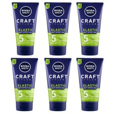 Nivea Gel Per Capelli Fiber Elastic Effetto Opaco Matto Forza 5 Confezione 6pz
