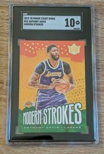 2019 PANINI COURT KINGS MODERN STROKES #22 ANTHONY DAVIS SGC 10