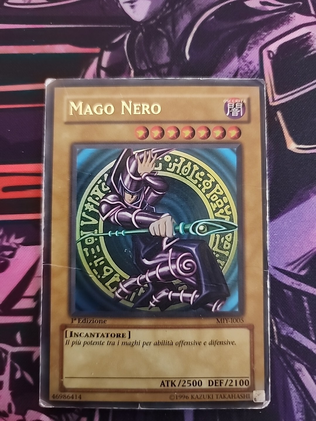 Moderately Played Yugioh Card Dark Magician Yugioh Card - Ultra Rare SDY-006 (Moderately Played Condition) Moderately Played Yugioh Card Dark Magician Yugioh Card - Ultra Rare SDY-006 (Moderately Played Condition)