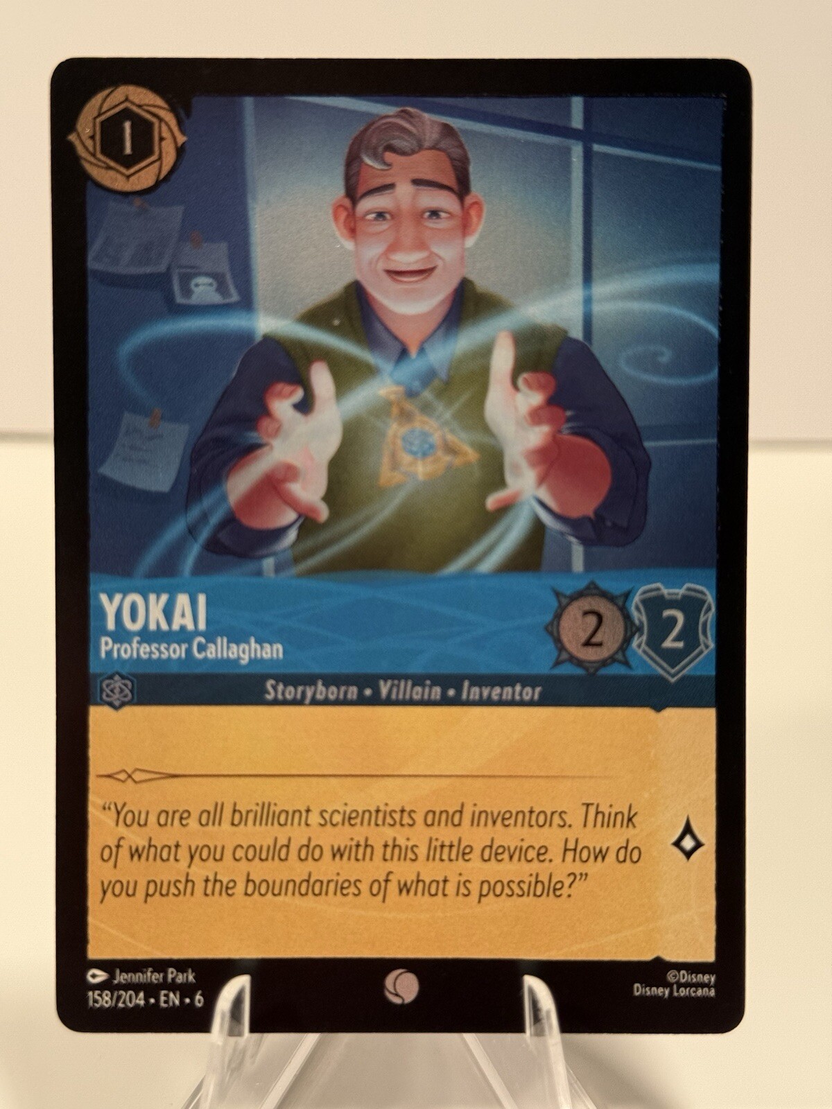 Prof Callaghan Yokai - Professor Callaghan 158/204 Azurite Sea Cold Foil for sale ...