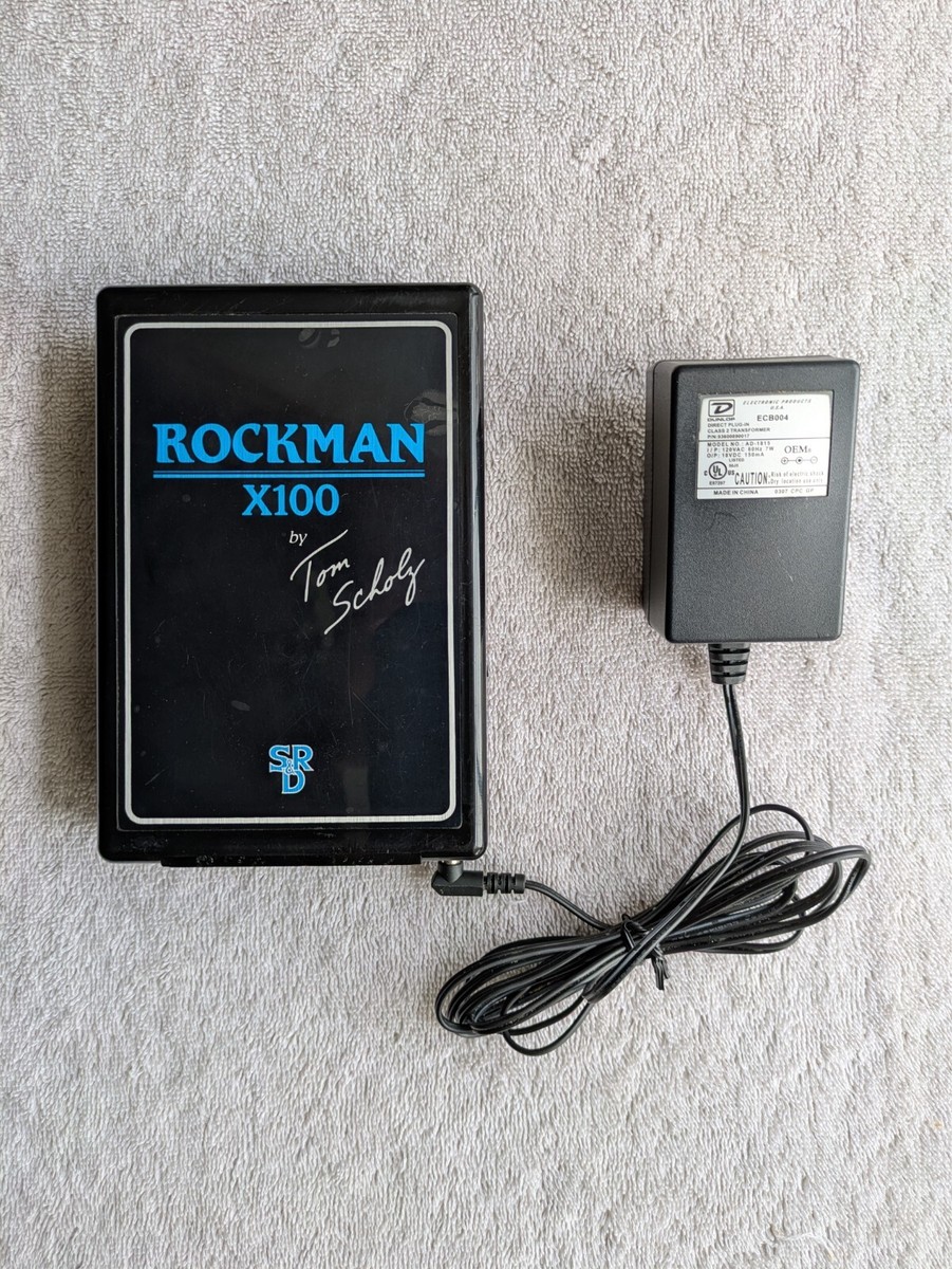 SR&D Rockman X100 & Soloist Amp - Rockadaptor - New Components