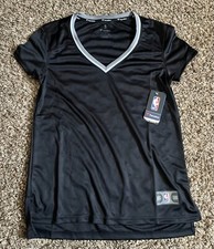 NEW San Antonio Spurs NBA Women's Fanatics BLANK Team Jersey Black Small