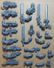 Black Templar Combat Patrol - Bolters Chainswords Arms (a) Bits - Marines  40K