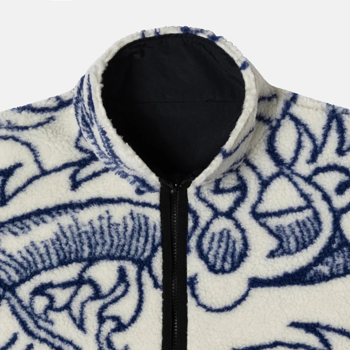 Stussy DRAGON SHERPA JACKET Holiday 2022 | eBay