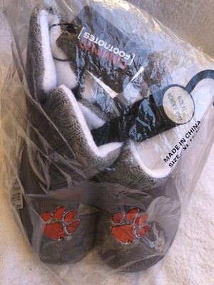 clemson bedroom slippers