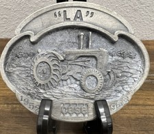 Rare Case Belt Buckle 263/1000 Spec Cast Fine Pewter LA 1952-1953 Vintage