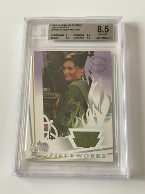 2006 Inkworks CHARMED Destiny ALYSSA MILANO Screen Worn JACKET Costume Relic BGS