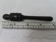 Wood Shaving Cream Brush Handle -- NO BRISTLES Top Screws Off