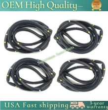 For 1998-2002 Honda Accord Door Weatherstrip 4pc Sllence Opening Gasket On Door