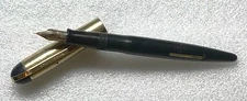 1940's Eversharp Standard Skyline Black w/G.F. cap fountain pen