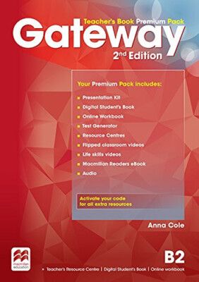 Macmillan GATEWAY B2 2nd Edition Teacher's Book PREMIUM Pack @ NEW @