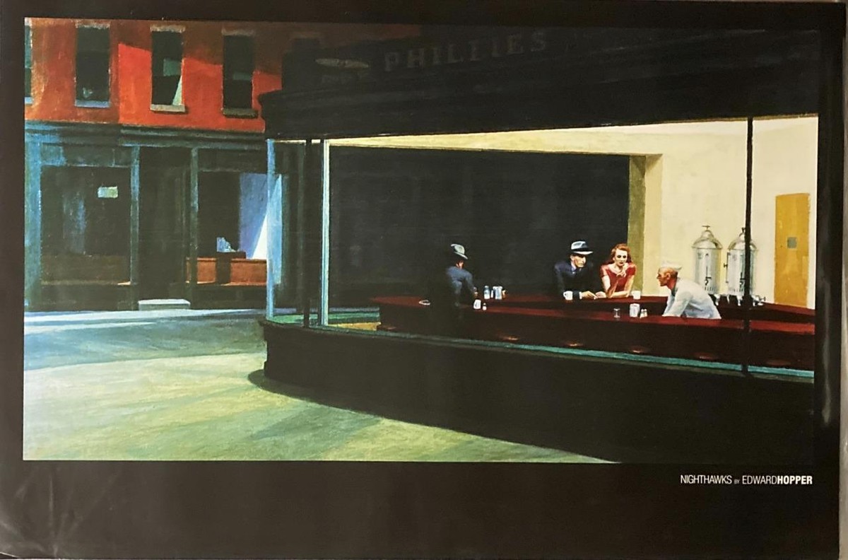 Nighthawks - Edward Hopper Als Kunstdruck Oder Gemälde