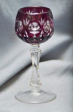 Liqueur Glass Nachtmann Bamberg, Lead Crystal Cut, Violet