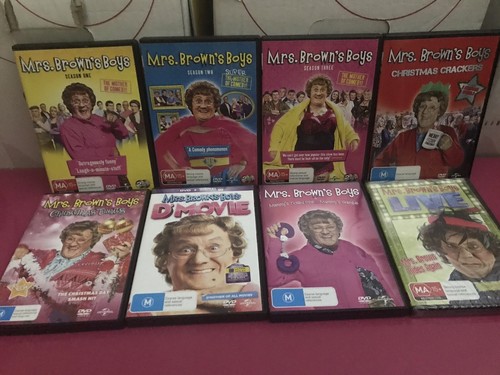 Mrs Brown’s Boys DVDs Season 1 2 3 Christmas Mammy’s Tickled Live Rides Again - Bild 1 von 3