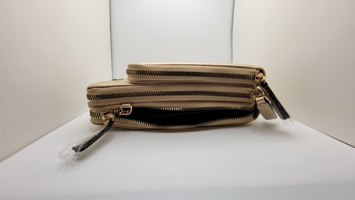 Women Lany Wristlet Wallet w Phone Holder Handbag Crossbody Bag CellPhone Purse - Picture 3 of 4