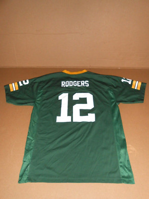 NFL Team Apparel ''Rodgers 12'' Green Bay Jersey Sz. XL Youth (18 - 20) !!!