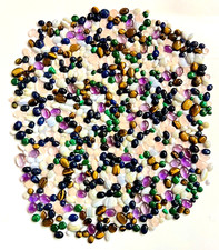 250 Crt WHOLESALE LOT NATURAL ALL KIND SEMI PRECIOUS GEMSTONE CABOCHON 25-35PCS