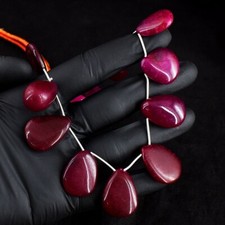 466 Cts Most Outstanding Red Ruby Excellent Beaded Necklace Jewelry VK 10 E683