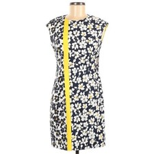 London Times Navy Floral Sheath Dress NWT Size 6P