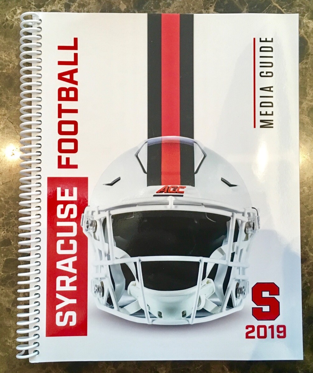 Brand New 2019 SYRACUSE Football Media Guide ACC Media Day