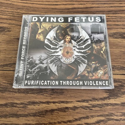 DYING FETUS-Purification Through Violence CD BLUNT FORCE ORIGINAL