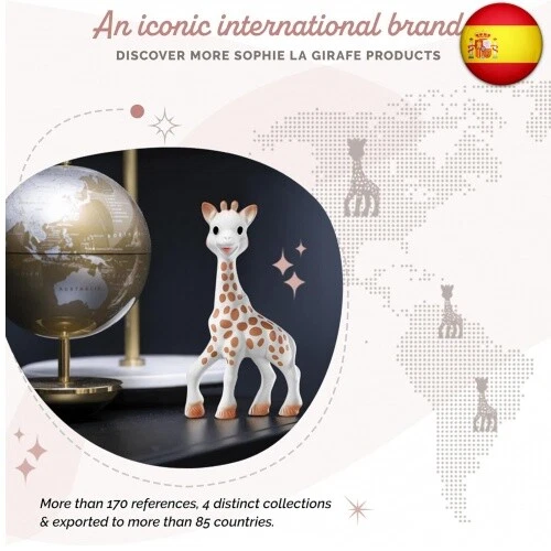 Sophie la girafe con caja regalo - 100% hevea - Imagen 3 de 4