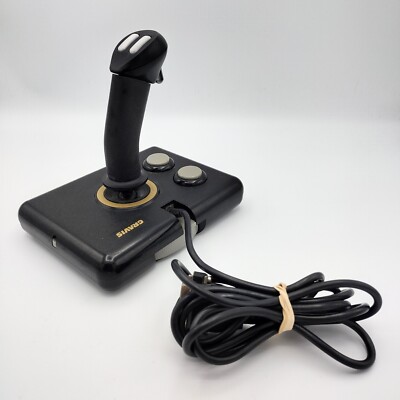 Vintage Gravis Analog Pro PC Joystick Throttle Control 4 Button Flight Gameport