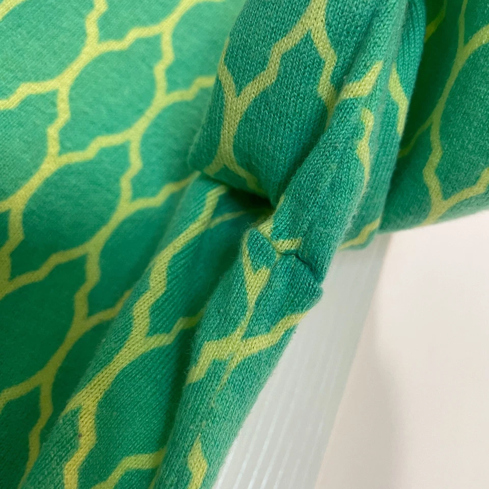 Suéter Ann Taylor para mujer M verde amarillo ligero tejido suéter Foto 4 de 4