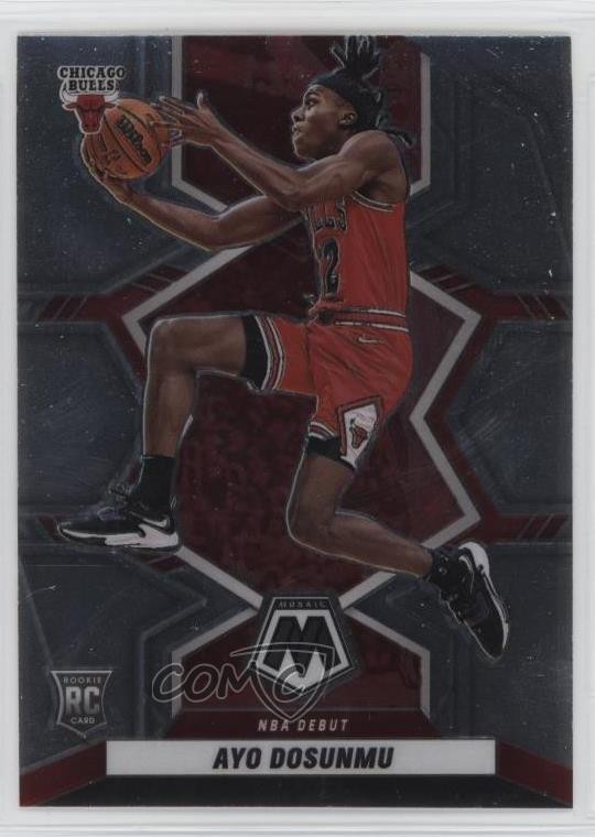 2021-22 Panini Mosaic NBA Debut Ayo Dosunmu #279 12g7