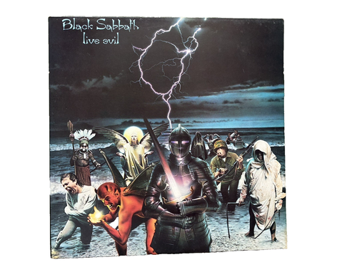 BLACK SABATH - LIVE EVIL Double Vinyl LP Original 1983 Vertigo SAB 10 ...