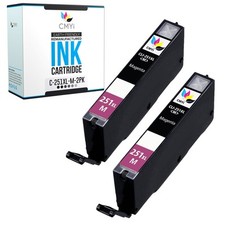 CMYi 2-Pack CLI-251XL Magenta Ink Cartridges for Canon PIXMA MG7520 MX920 MX922