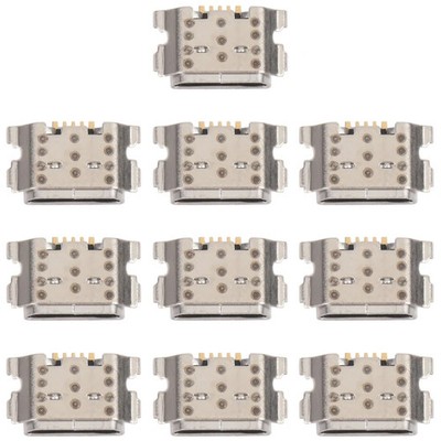 10 PCS Charging Port Connector for Xiaomi Redmi 9A/Redmi 9C NFC/Redmi 9C, For X