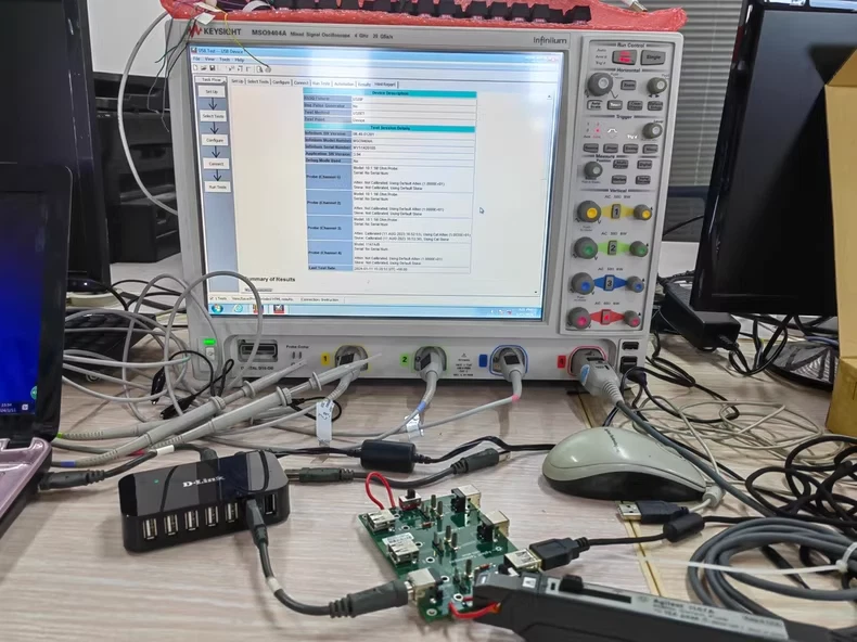 Keysight MSO9404A 4Channel 20GHz Digital Oscilloscope #moqu - Image 4 of 4