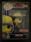 Funko Pop! Stranger Things Dustin 828 Target Exclusive Blacklight Brand New