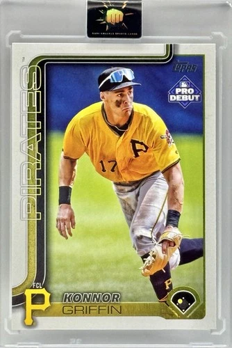 Konnor Griffin RARE ROOKIE NON REFRACTOR INVESTMENT CARD PIRATES MINT