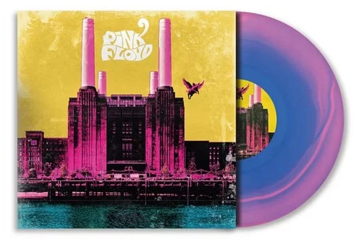 Pink Floyd On Pink & Purple Sunburst Vinyl. Live In London 1970.  250 Only.