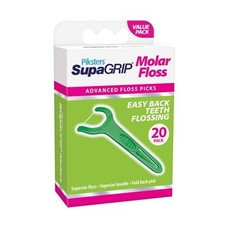 Piksters SupaGRIP Molar Floss Picks ? Pack of 20
